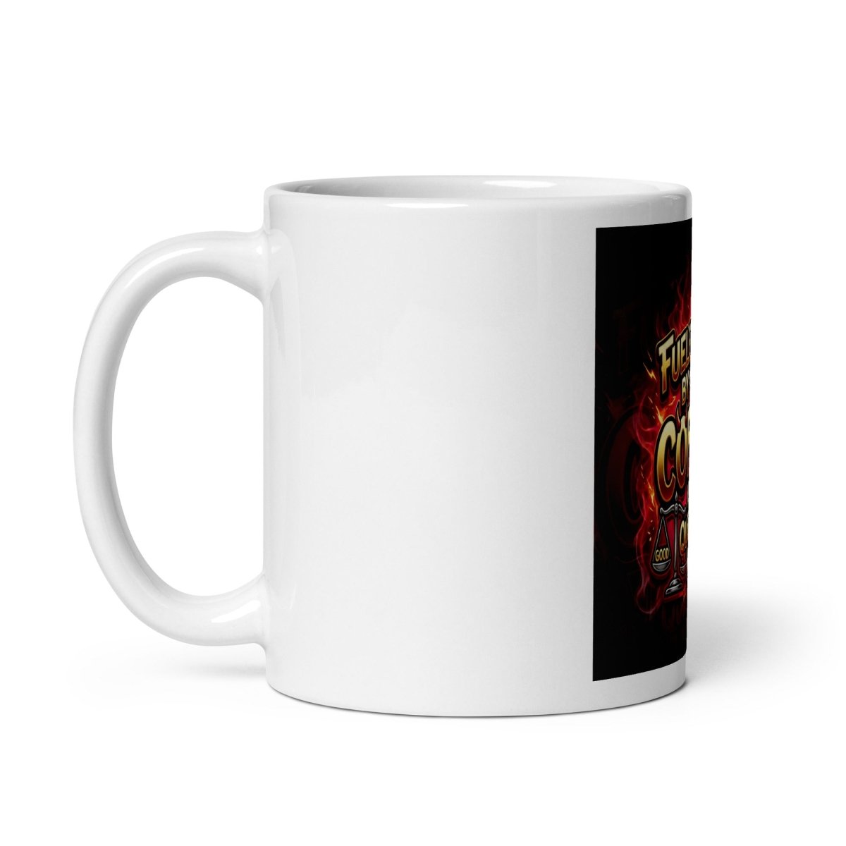 Funny Mug - Fueled By Coffee And Questionable Choices.