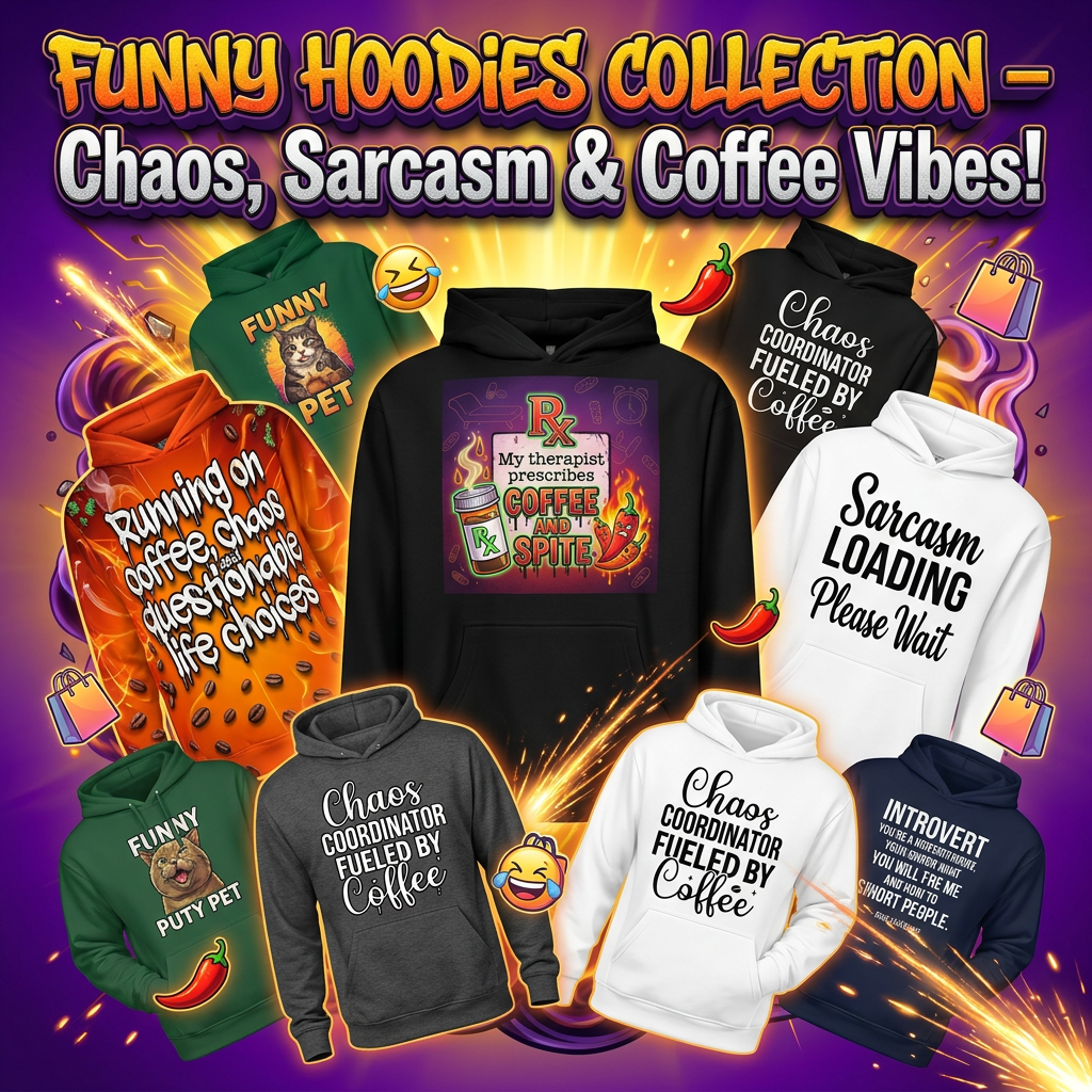 Humor Hits the Streets: Tees & Hoodies