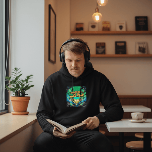 Introvert But My Hoodie Is Loud - Lifestyle Mockup