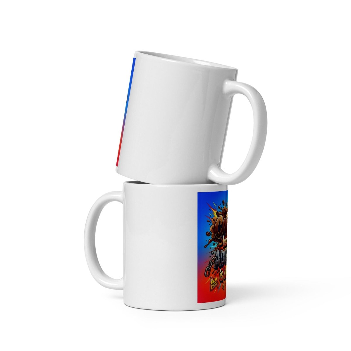 Funny Mug -- Coffe - Because Adulting Is A Scam.