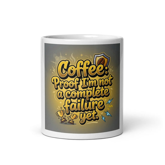 Funny Mug - Coffee: Proof I'm Not A Complete Failure Yet..