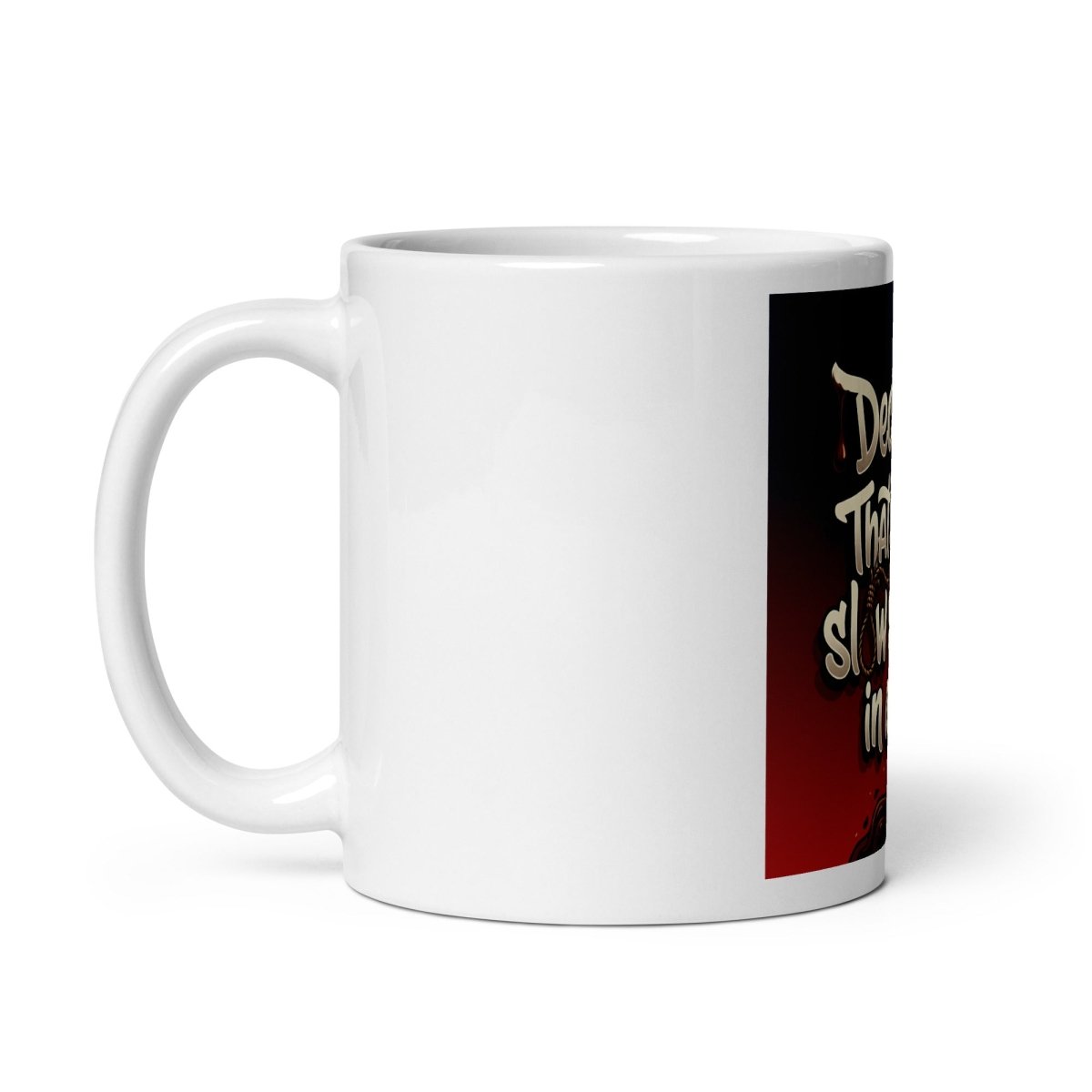 Funny Mug - Decaf? That's Just Slow Suicide In A Cup..