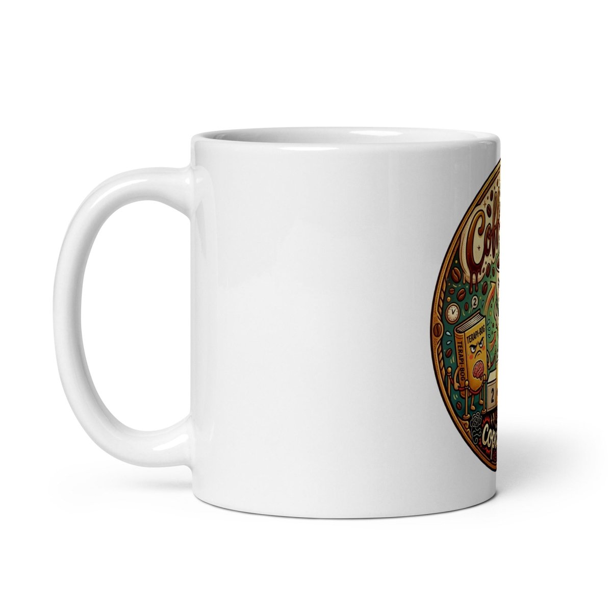 Funny Mug - Coffe First... Coping Later.