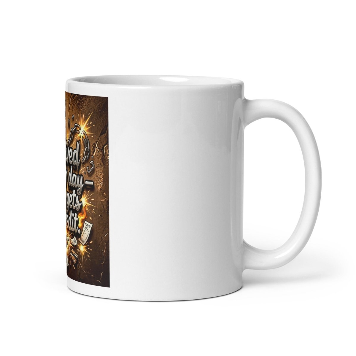 Funny Mug - Survived another Day, Coffee Gets The Credit.